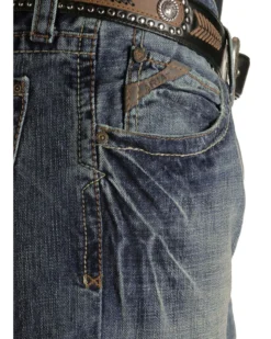 Ariat Denim Jeans - M4 Scoundrel Relaxed Fit -Men's Western Denim Store 010A41 YU D1