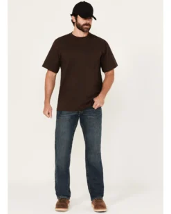 Ariat Men's Rebar M5 Durastretch Dark Wash Low Rise Straight Jeans 8 Ariat Men's Rebar M5 Durastretch Dark Wash Low Rise Straight Jeans -Men's Western Denim Store 010J18 N9 P1