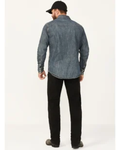 Wrangler Retro Men's Slim Fit Straight Leg Jeans -Men's Western Denim Store 010K74 89 P4