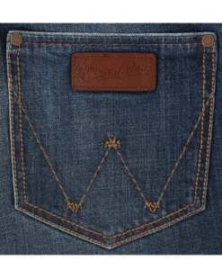 Wrangler Retro Men's Medium Wash Low Rise Relaxed Bootcut Jeans -Men's Western Denim Store 010L51 88 D2
