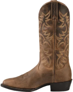 Ariat Men's Heritage Western Performance Boots - Medium Toe -Men's Western Denim Store 030042 B1 LT