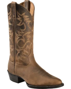 Ariat Men's Heritage Western Performance Boots - Medium Toe -Men's Western Denim Store 030042 B1 P1