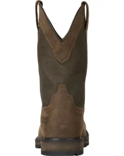 Ariat Groundbreaker Waterproof Western Work Boots - Steel Toe -Men's Western Denim Store 030741 EZ BK