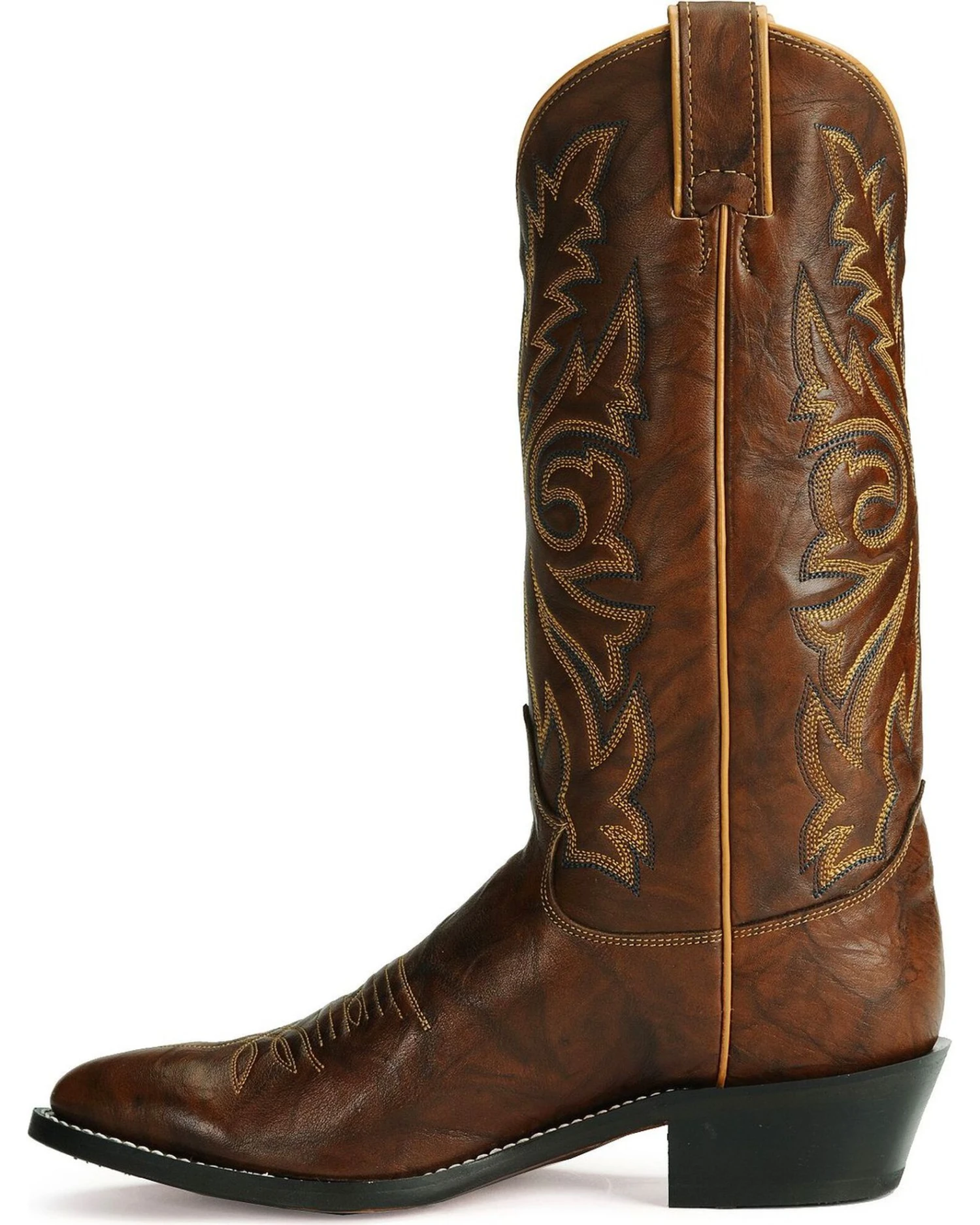 Justin Men's Marbled Deerlite Western Boots - Medium Toe 6 Justin Men's Marbled Deerlite Western Boots - Medium Toe - Image 6