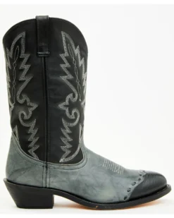 Laredo Men's Lizard Print Wingtip Western Boots - Pointed Toe -Men's Western Denim Store 038367 80 P2