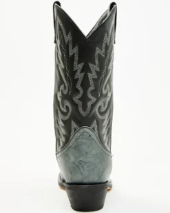 Laredo Men's Lizard Print Wingtip Western Boots - Pointed Toe -Men's Western Denim Store 038367 80 P5