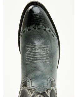 Laredo Men's Lizard Print Wingtip Western Boots - Pointed Toe -Men's Western Denim Store 038367 80 P6
