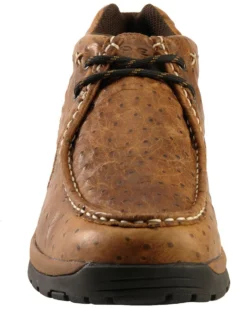 Roper Men's Ostrich Print Rugged Sole Shoes -Men's Western Denim Store 038825 41 FT