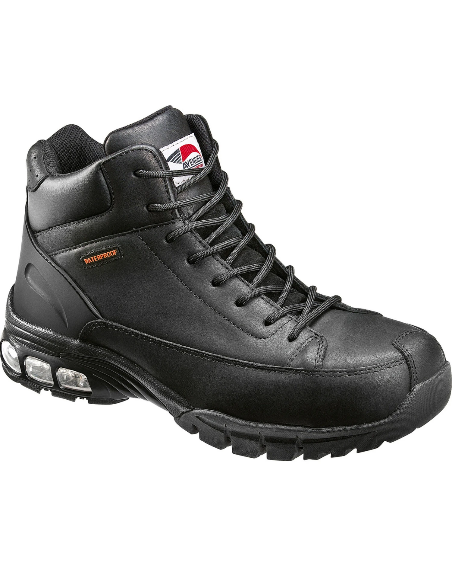 Avenger Men's Waterproof Lace-Up Work Boots - Composite Toe 2 Avenger Men's Waterproof Lace-Up Work Boots - Composite Toe - Image 2