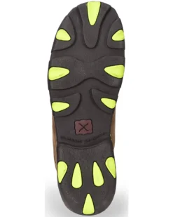 Twisted X Men's Lace-Up Driving Mocs - Steel Toe 10 Twisted X Men's Lace-Up Driving Mocs - Steel Toe -Men's Western Denim Store 0502D9 41 BM