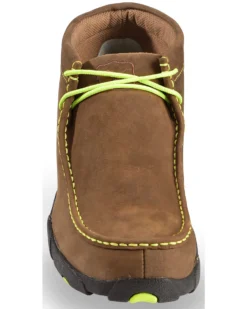 Twisted X Men's Lace-Up Driving Mocs - Steel Toe