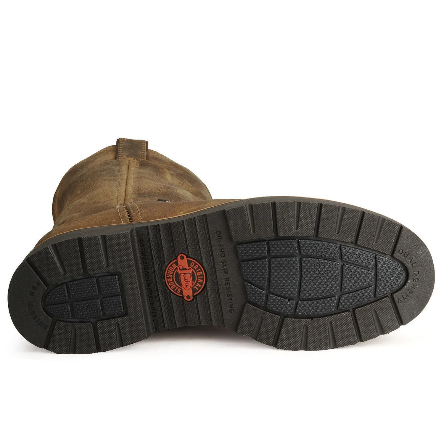 Justin Men's J-Max Blueprint Bay Gaucho EH Pull On Work Boots - Soft Toe 2 Justin Men's J-Max Blueprint Bay Gaucho EH Pull On Work Boots - Soft Toe - Image 2