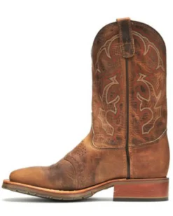 Double H Men's ICE Roper Western Work Boots - Broad Square Toe -Men's Western Denim Store 050D34 22 P2