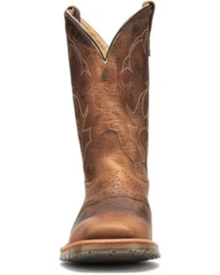 Double H Men's ICE Roper Western Work Boots - Broad Square Toe -Men's Western Denim Store 050D34 22 P4