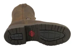 Justin Men's J-Max Balusters Electrical Hazard Pull-On Work Boots - Soft Toe -Men's Western Denim Store 050F07 47 BM