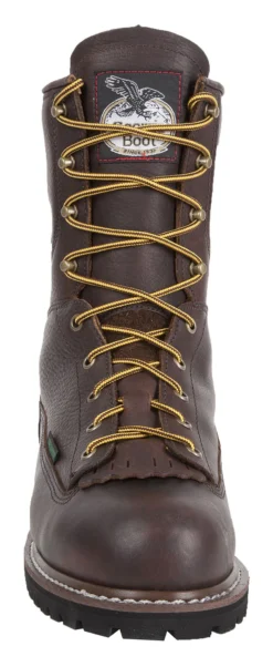 Georgia Boot Men's Waterproof 8" Low Heel Logger Work Boots - Round Toe 12 Georgia Boot Men's Waterproof 8" Low Heel Logger Work Boots - Round Toe -Men's Western Denim Store 050S39 47 FT