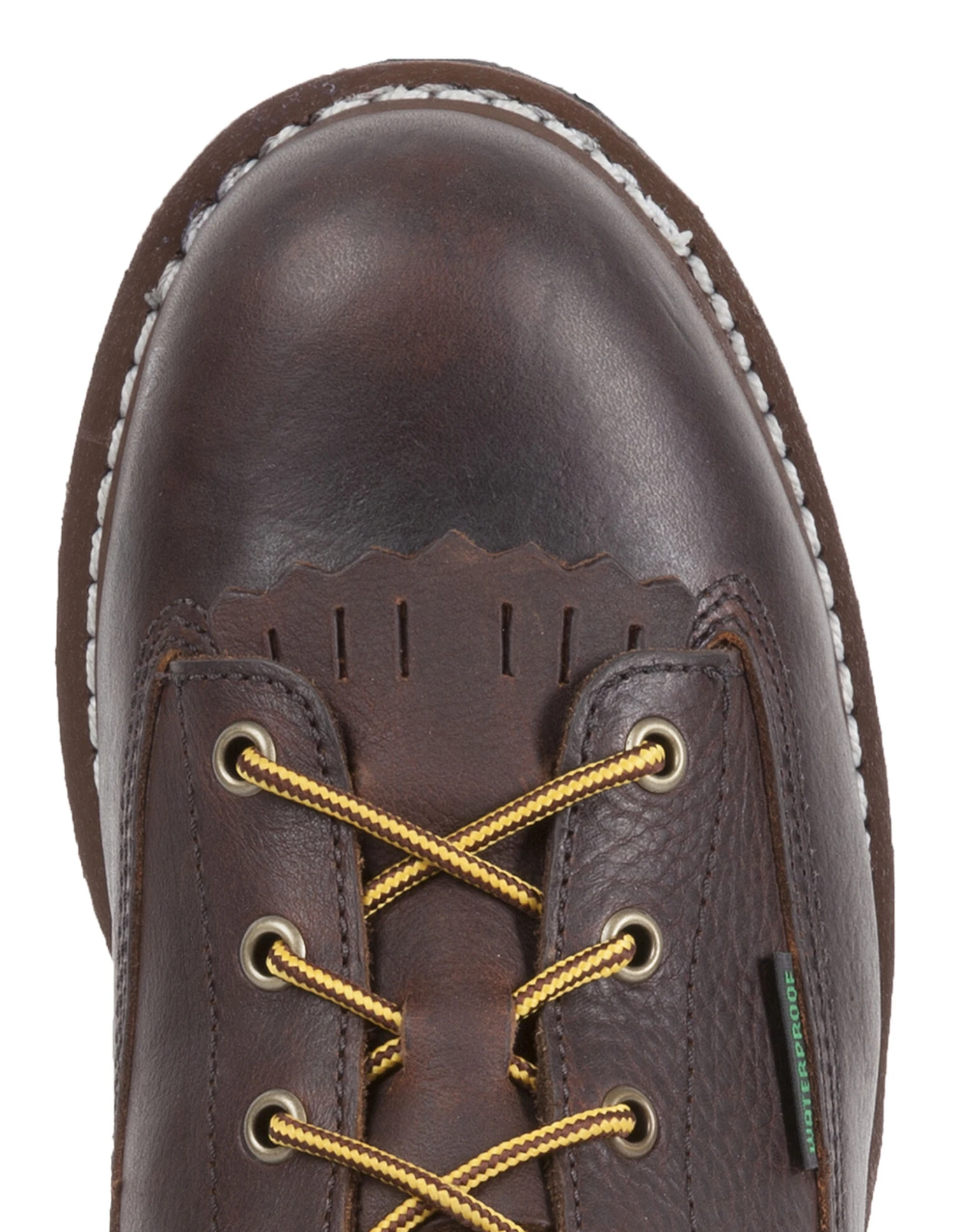 Georgia Boot Men's Waterproof 8" Low Heel Logger Work Boots - Round Toe 4 Georgia Boot Men's Waterproof 8" Low Heel Logger Work Boots - Round Toe - Image 4