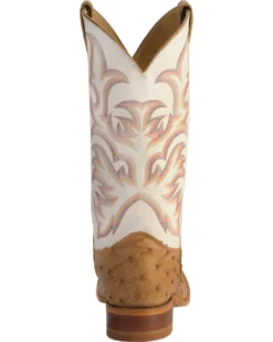 Justin Men's AQHA Full Quill Ostrich Western Boots - Broad Square Toe 10 Justin Men's AQHA Full Quill Ostrich Western Boots - Broad Square Toe -Men's Western Denim Store 066710 22 BK