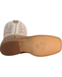 Justin Men's AQHA Full Quill Ostrich Western Boots - Broad Square Toe 11 Justin Men's AQHA Full Quill Ostrich Western Boots - Broad Square Toe -Men's Western Denim Store 066710 22 BM