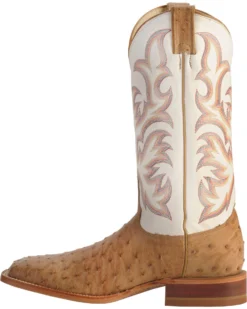 Justin Men's AQHA Full Quill Ostrich Western Boots - Broad Square Toe 12 Justin Men's AQHA Full Quill Ostrich Western Boots - Broad Square Toe -Men's Western Denim Store 066710 22 LT