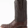 Ferrini Men's Caiman Belly Western Boots - Broad Square Toe