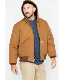 Carhartt Quilted Flannel-Lined Duck Active Jacket