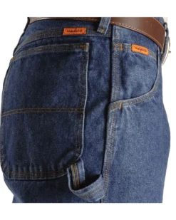 Wrangler Men's Riggs FR Carpenter Relaxed Fit Work Jeans -Men's Western Denim Store 086522 88 D1