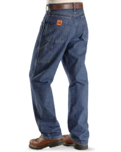 Wrangler Men's Riggs FR Carpenter Relaxed Fit Work Jeans -Men's Western Denim Store 086522 88 P1