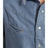 Schaefer Men's Vintage Chisholm Long Sleeve Denim Work Shirt