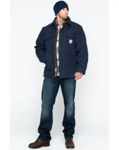 Carhartt Men's FR Duck Traditional Coat - Big & Tall -Men's Western Denim Store 086M94 85 P6