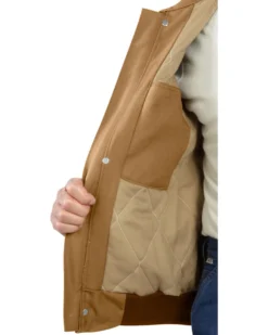 Carhartt Men's FR Duck Bomber Jacket 11 Carhartt Men's FR Duck Bomber Jacket -Men's Western Denim Store 086N31 JH D3