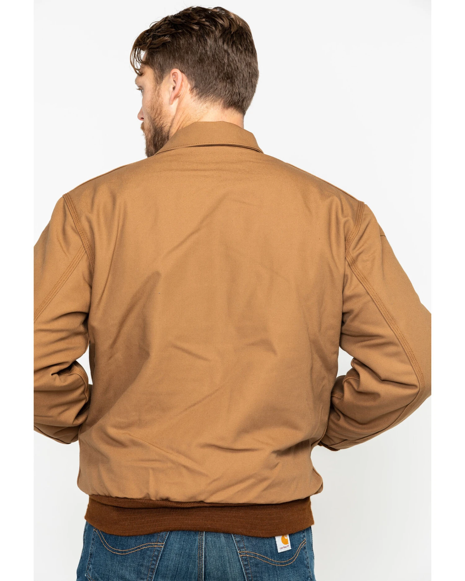 Carhartt Men's FR Duck Bomber Jacket 9 Carhartt Men's FR Duck Bomber Jacket - Image 9