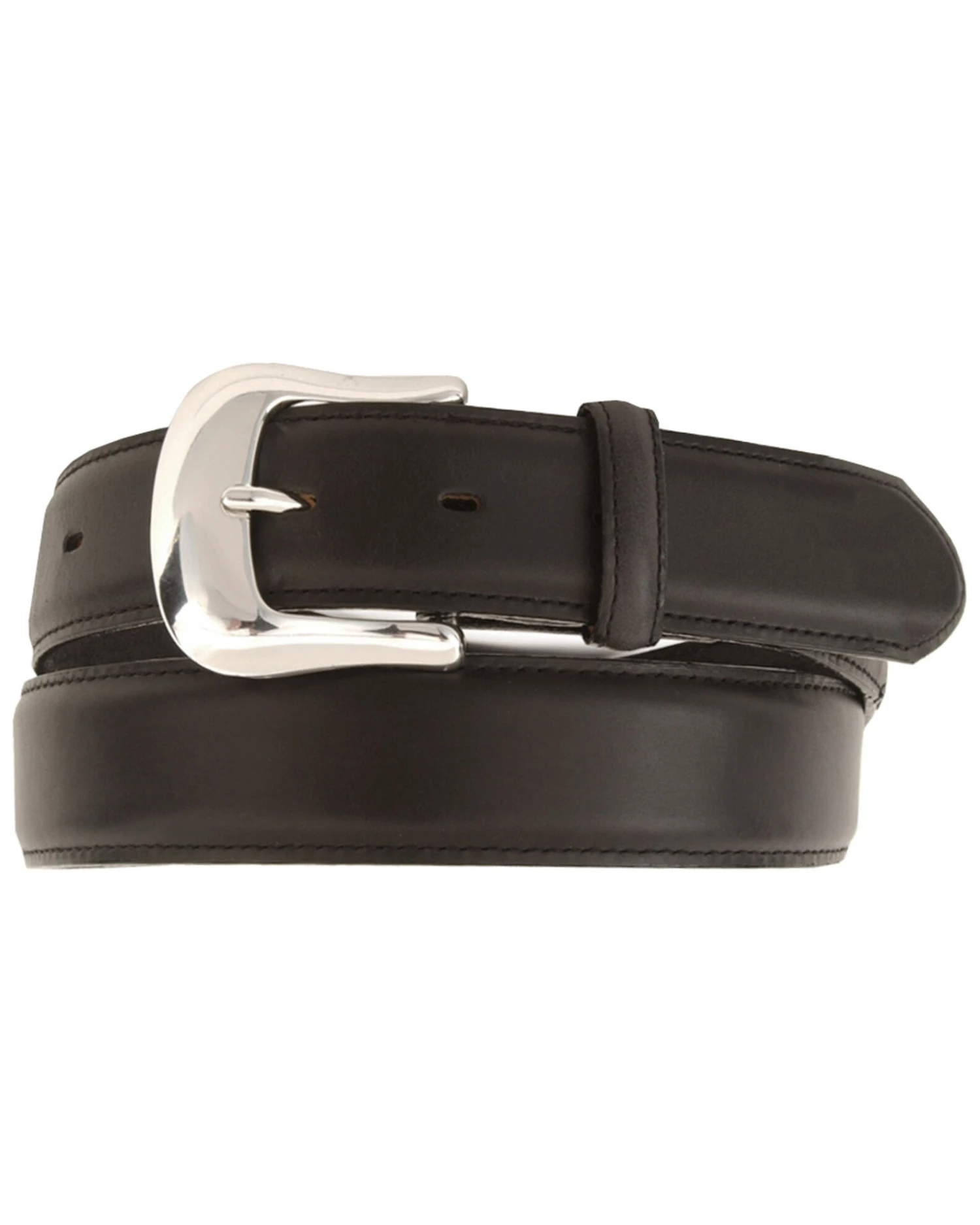 Tony Lama Men's Longhorn Leather Dress Belt - Reg & Big 2 Tony Lama Men's Longhorn Leather Dress Belt - Reg & Big - Image 2