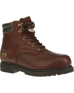 Georgia Boot Georgia Men's Oiler Waterproof 6" Work Boots - Steel Toe 10 Georgia Boot Georgia Men's Oiler Waterproof 6" Work Boots - Steel Toe -Men's Western Denim Store 2000078960 200 P1