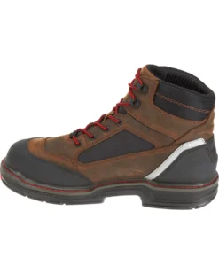 Wolverine Men's Overman Waterproof Carbonmax 6" Work Boots - Round Toe -Men's Western Denim Store 2000126442 933 LT
