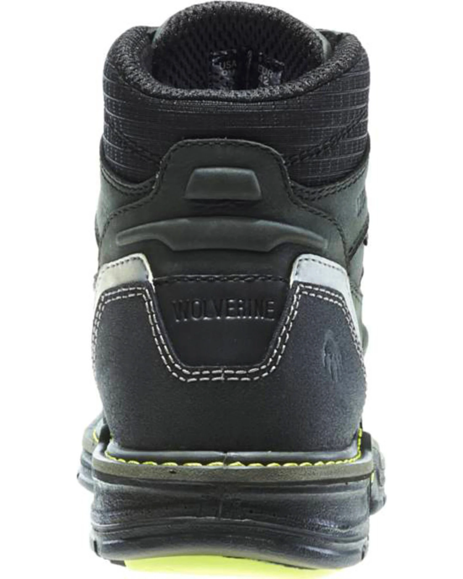 Wolverine Men's Overman 6" Lace-Up WP Work Boots - Composite Toe 3 Wolverine Men's Overman 6" Lace-Up WP Work Boots - Composite Toe - Image 3