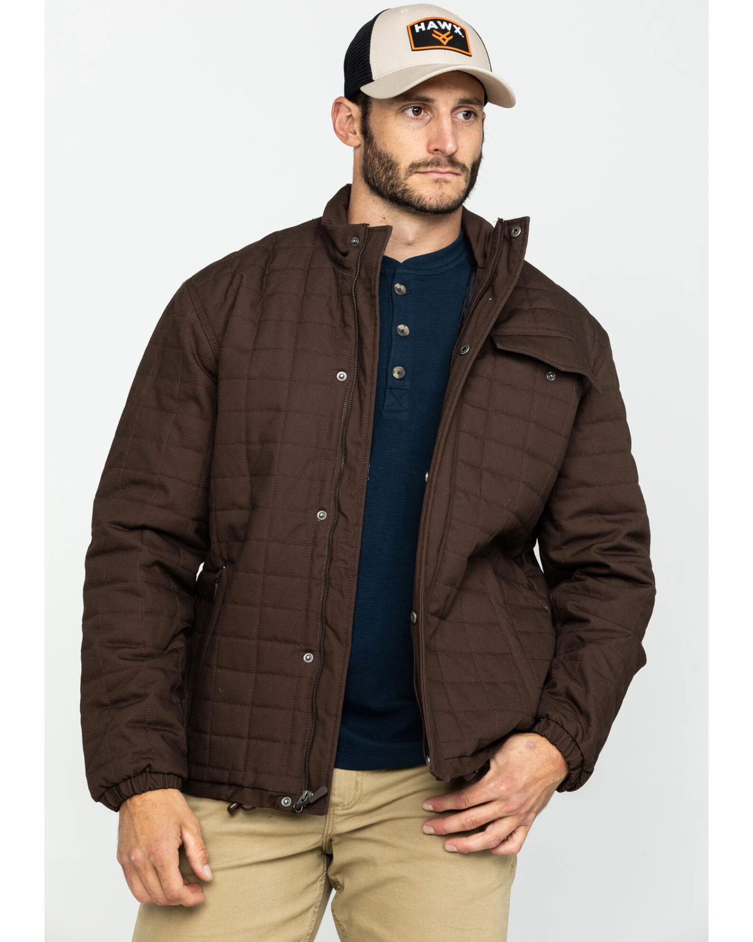 Wrangler Men's Chore Quilt Lined Jacket 3 Wrangler Men's Chore Quilt Lined Jacket - Image 3