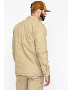 Carhartt Men's Rugged Flex Rigby Long Sleeve Snap Work Shirt Jacket -Men's Western Denim Store 2000211355 250 P4