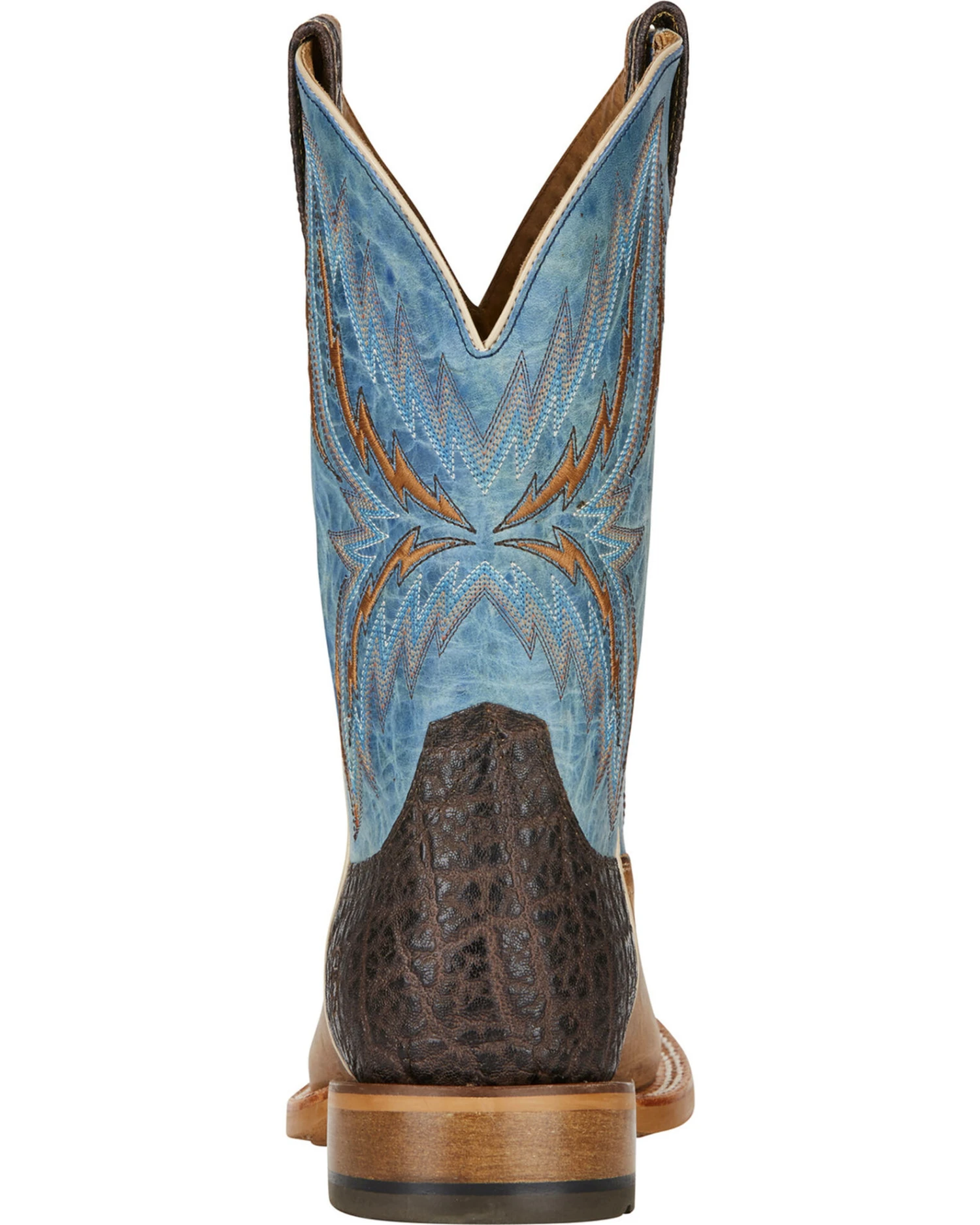 Ariat Men's Arena Rebound Western Performance Boots - Broad Square Toe 2 Ariat Men's Arena Rebound Western Performance Boots - Broad Square Toe - Image 2