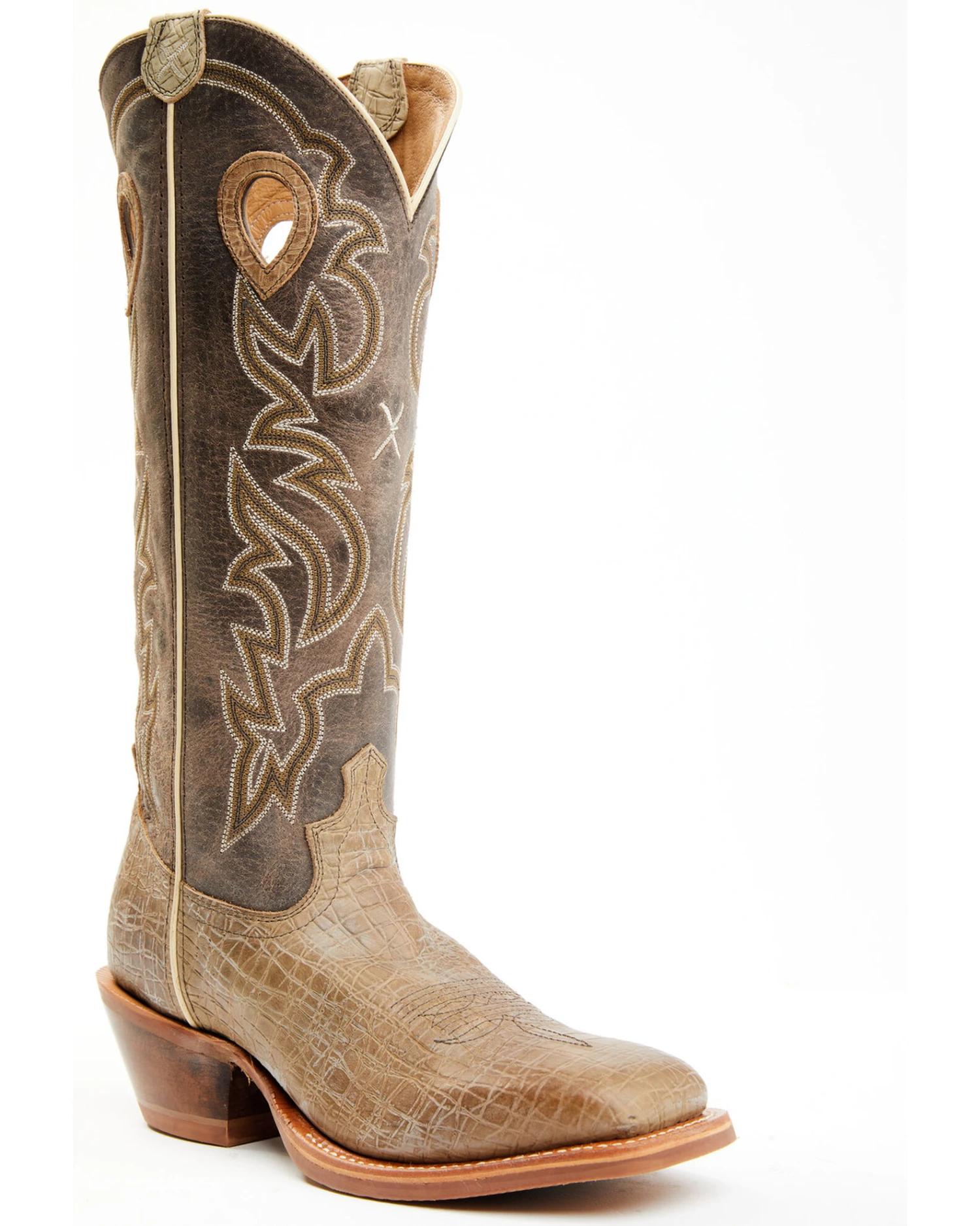Twisted X Men's Buckaroo Western Boots - Broad Square Toe 3 Twisted X Men's Buckaroo Western Boots - Broad Square Toe - Image 3
