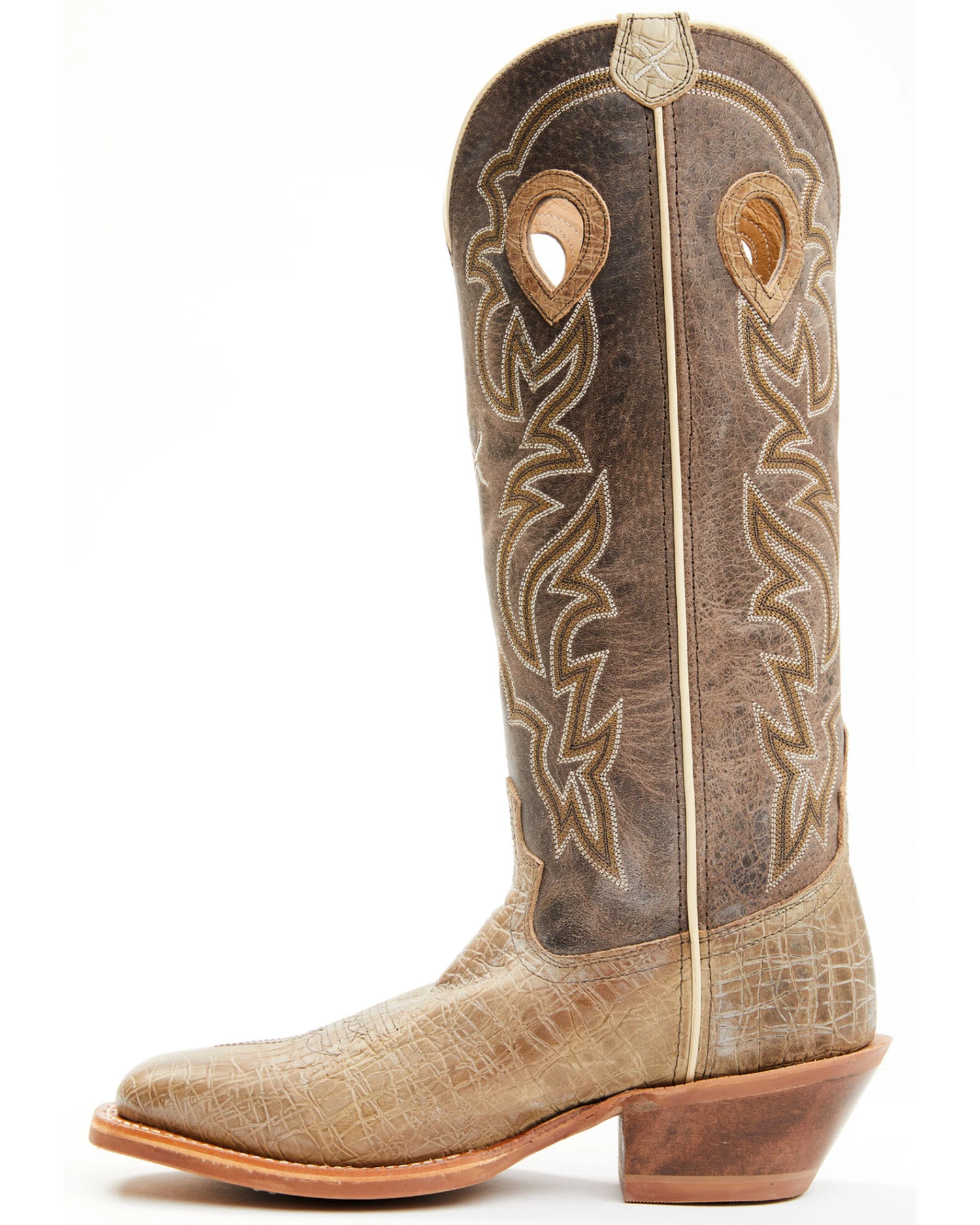 Twisted X Men's Buckaroo Western Boots - Broad Square Toe 4 Twisted X Men's Buckaroo Western Boots - Broad Square Toe - Image 4
