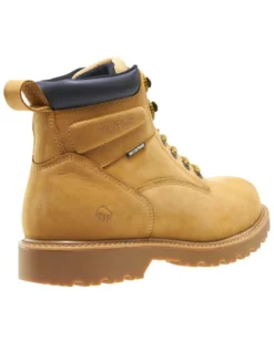 Wolverine Men's Floorhand Waterproof 6" Work Boots - Round Toe -Men's Western Denim Store 2000214976 285 D1