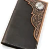 Ariat Men's Embossed Overlay Rodeo Wallet