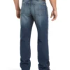 Ariat Men's Rebar M3 Loose Fit Sierra Wash Straight Jeans