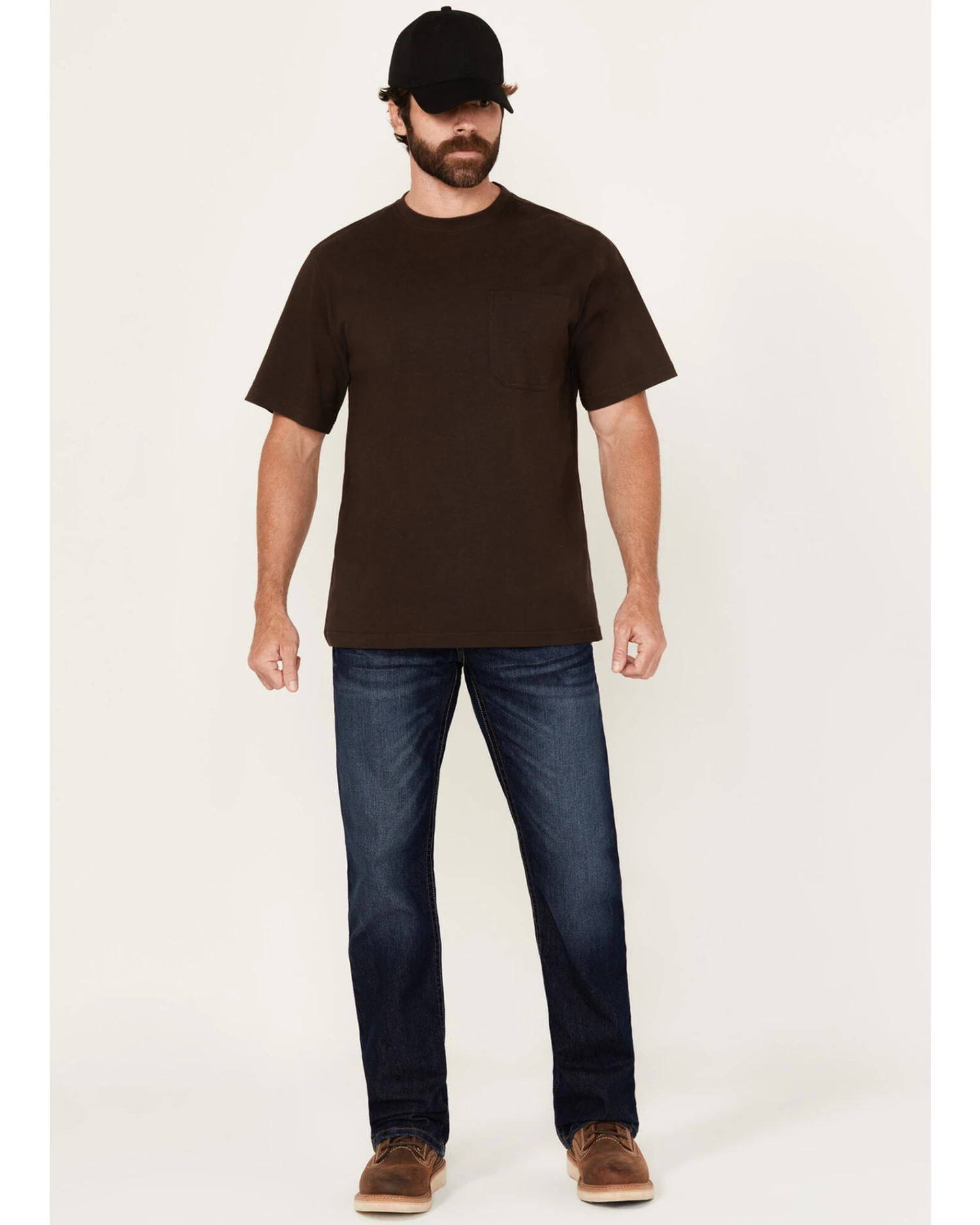 Ariat Men's Rebar M4 Edge Low Rise Maritime Wash Bootcut Jeans 2 Ariat Men's Rebar M4 Edge Low Rise Maritime Wash Bootcut Jeans - Image 2