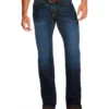 Ariat Men's Rebar M4 Edge Low Rise Maritime Wash Bootcut Jeans