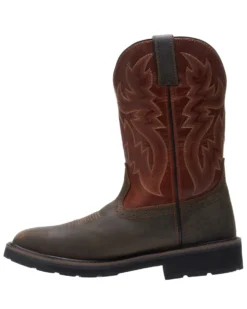 Wolverine Men's Rancher Waterproof Western Work Boots - Steel Toe 9 Wolverine Men's Rancher Waterproof Western Work Boots - Steel Toe -Men's Western Denim Store 2000228757 200 P3
