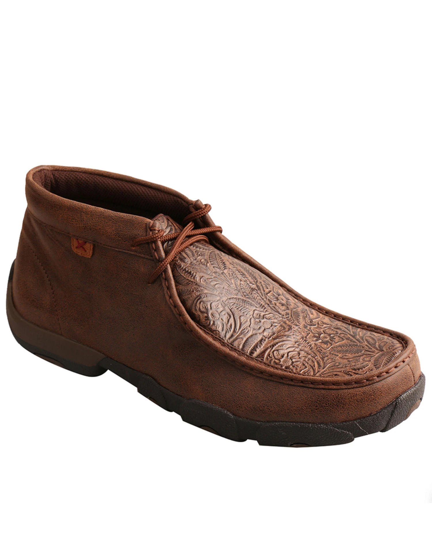 Twisted X Men's Tooled Driving Moc - Moc Toe 3 Twisted X Men's Tooled Driving Moc - Moc Toe - Image 3
