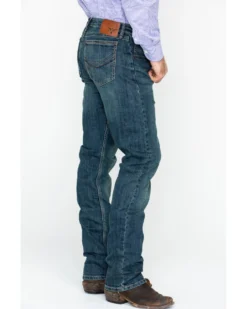 Wrangler Men's No.44 Slim Straight Leg McAllen Jeans -Men's Western Denim Store 2000238151 400 D1