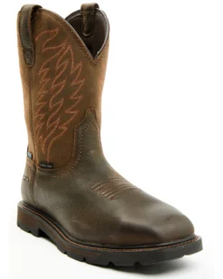 Ariat Men's Groundbreaker H20 Western Boots - Steel Toe -Men's Western Denim Store 2000240442 201 P1